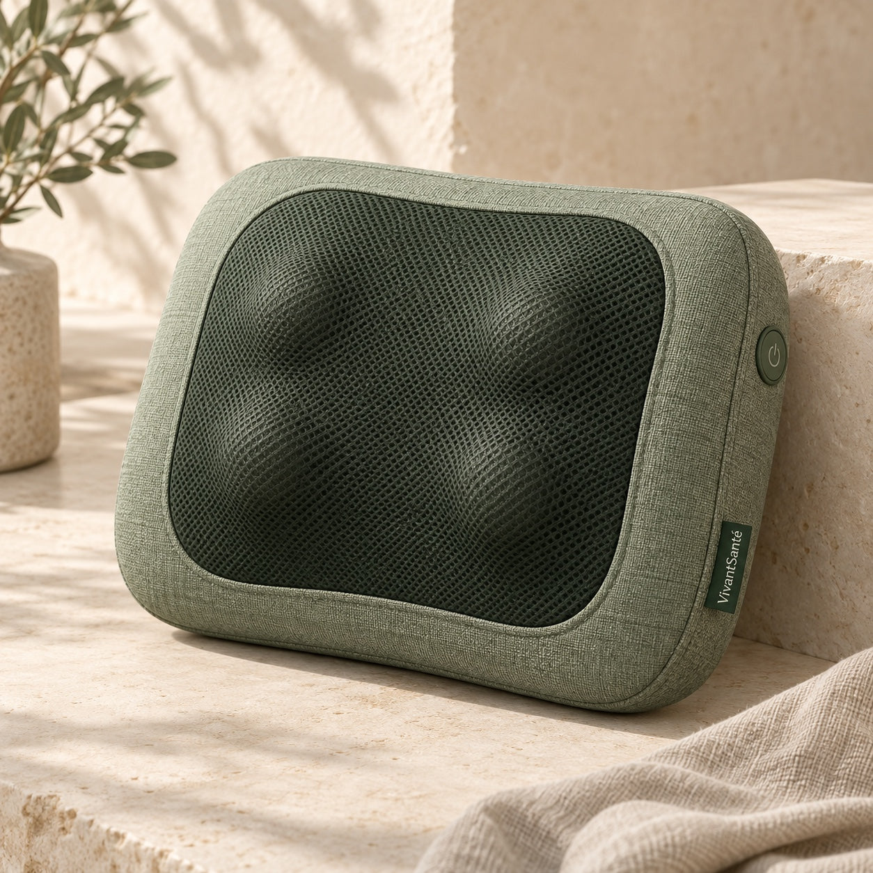 Concept de produit VivantSanté — Coussin de massage
