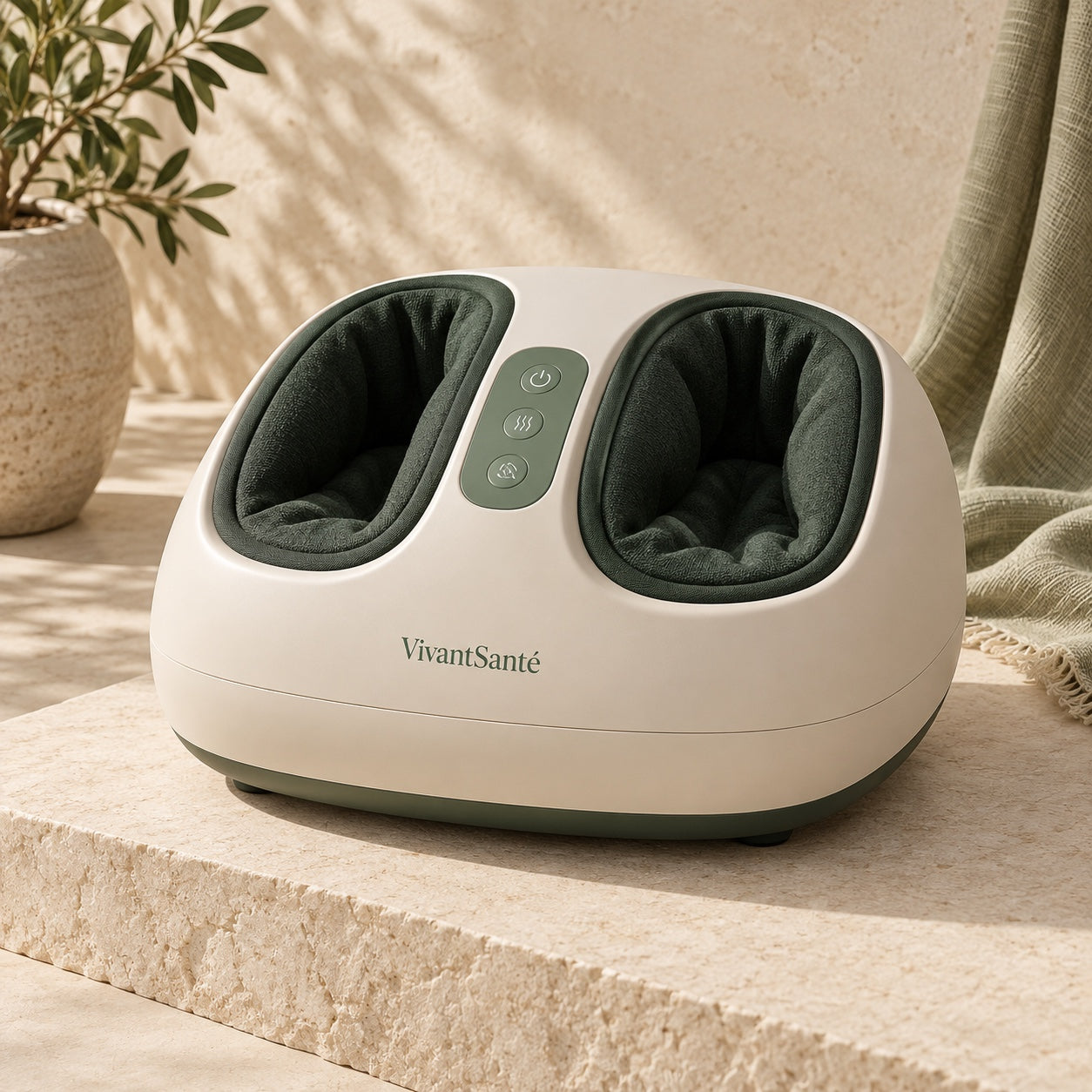 Concept de produit VivantSanté — Masseur de pieds